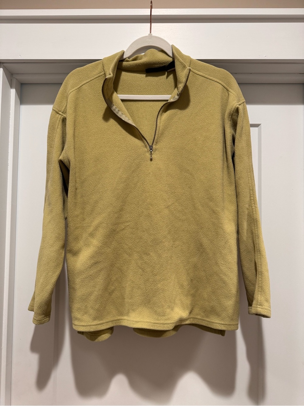 Patagonia Men's Zip-Neck Fleece Pullover - Olive
